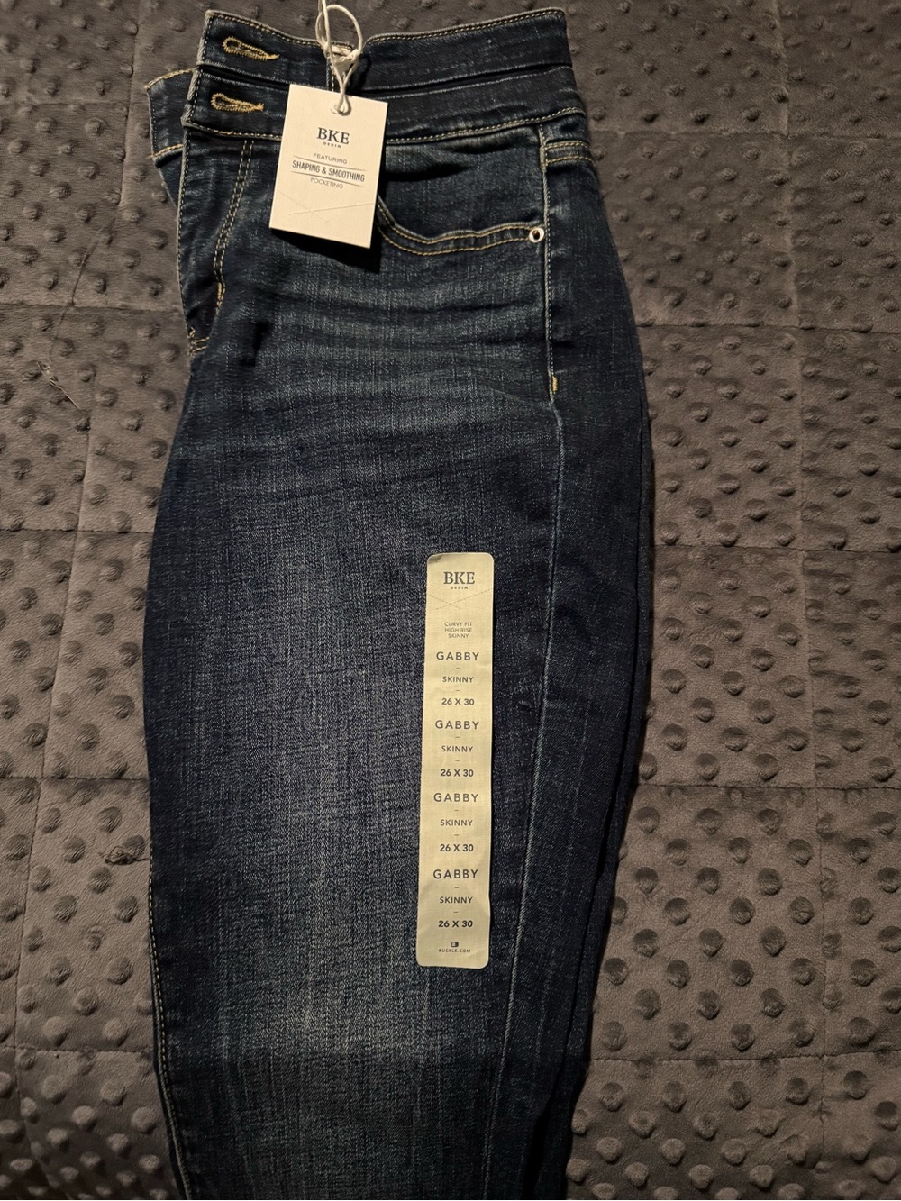BKE Gabby Women's Skinny Jeans 26x30 - Dark Blue